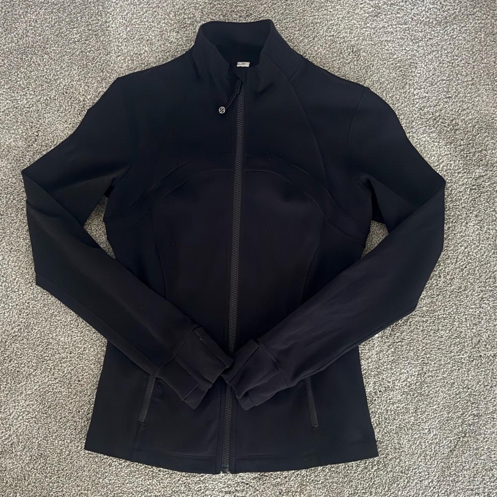 Lululemon Athletica Black Define Jacket- Size 8
